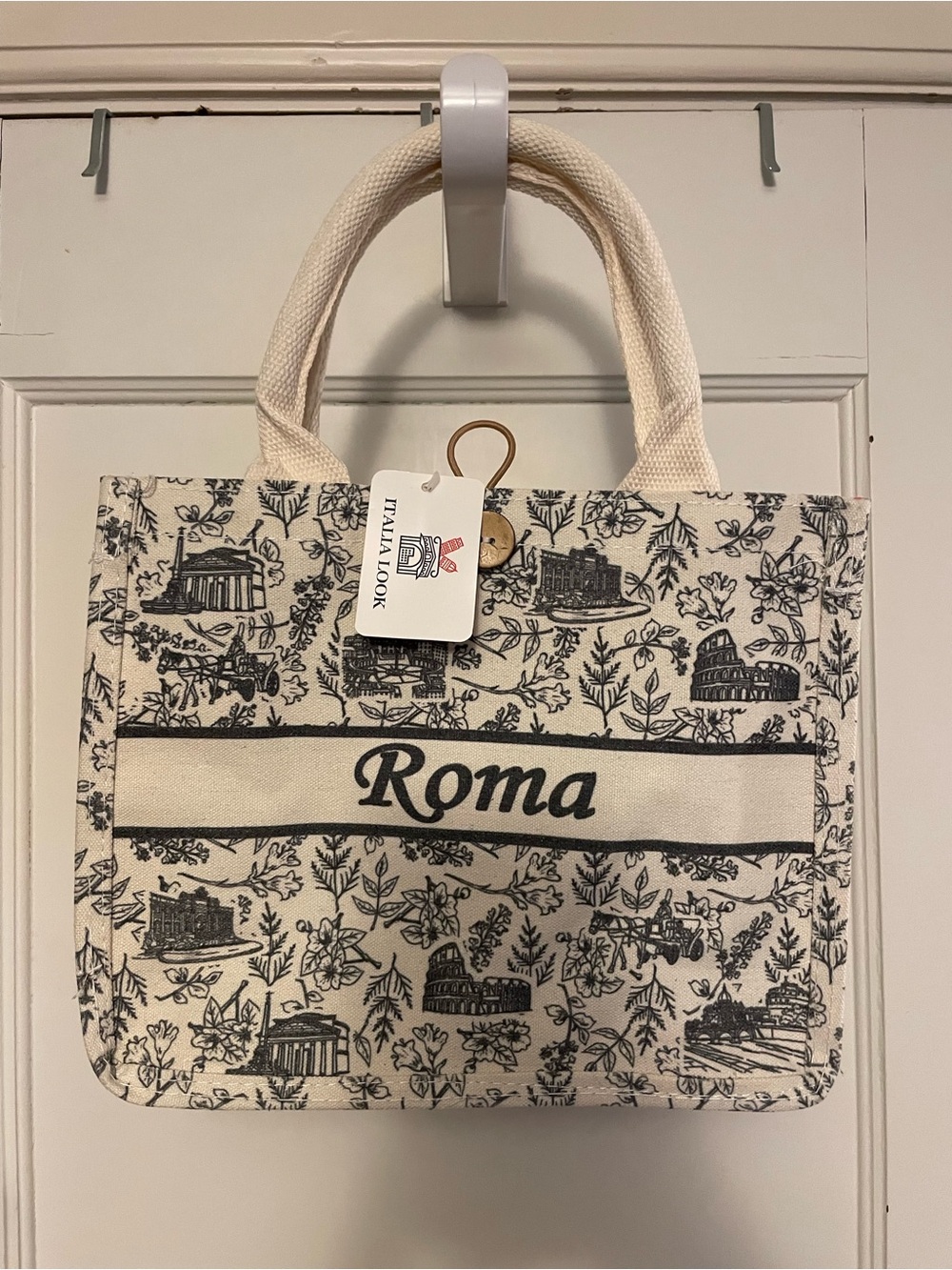 Roma Canvas Tote Bag m
